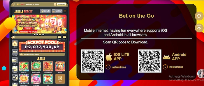 download the JILIBET app